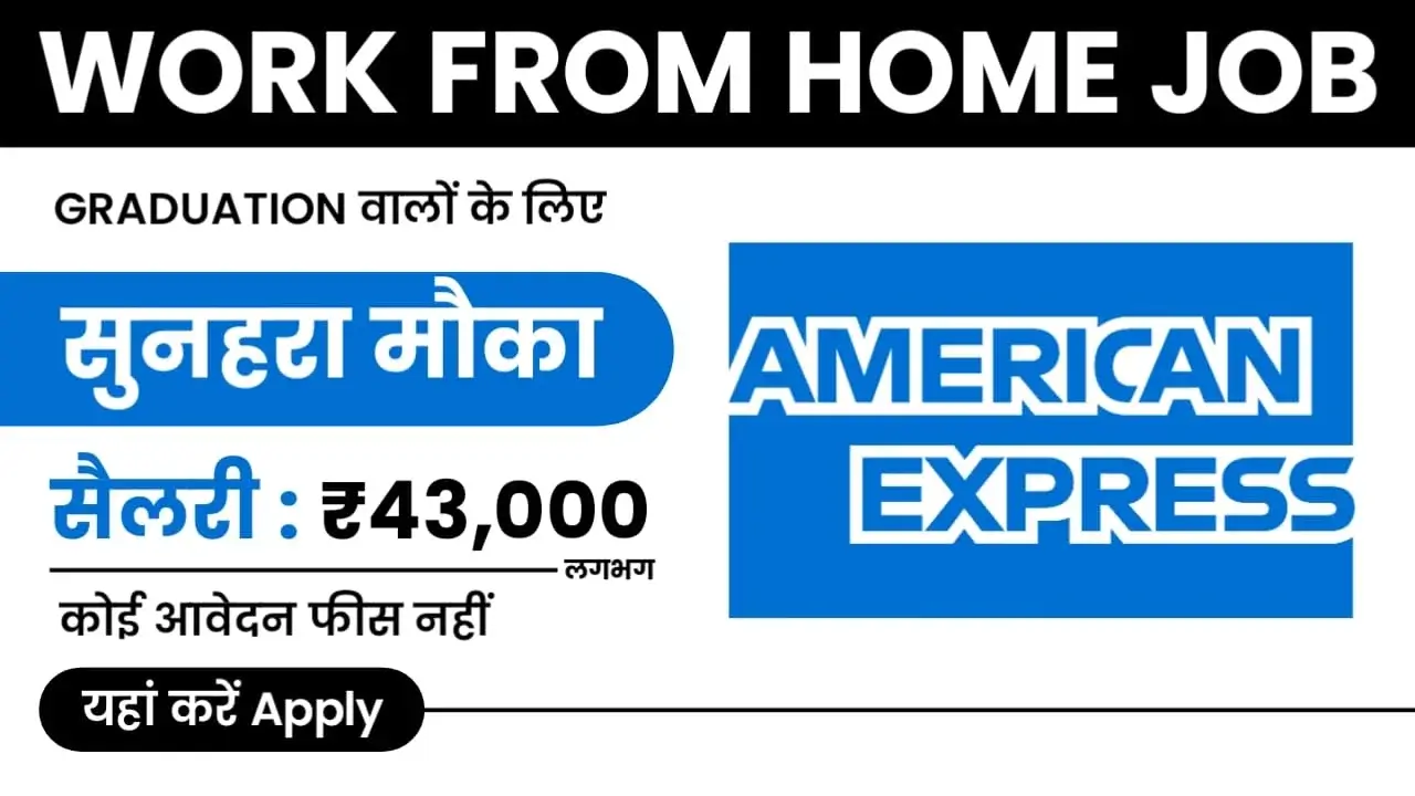 American Express Work From Home Job