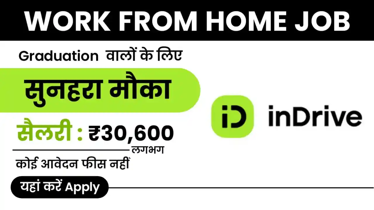 inDrive Work From Home Job