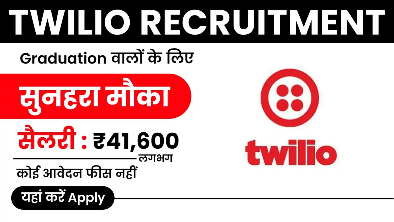 Twilio Recruitment 2025