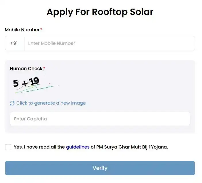 Solar Rooftop Subsidy Yojana Form 2025