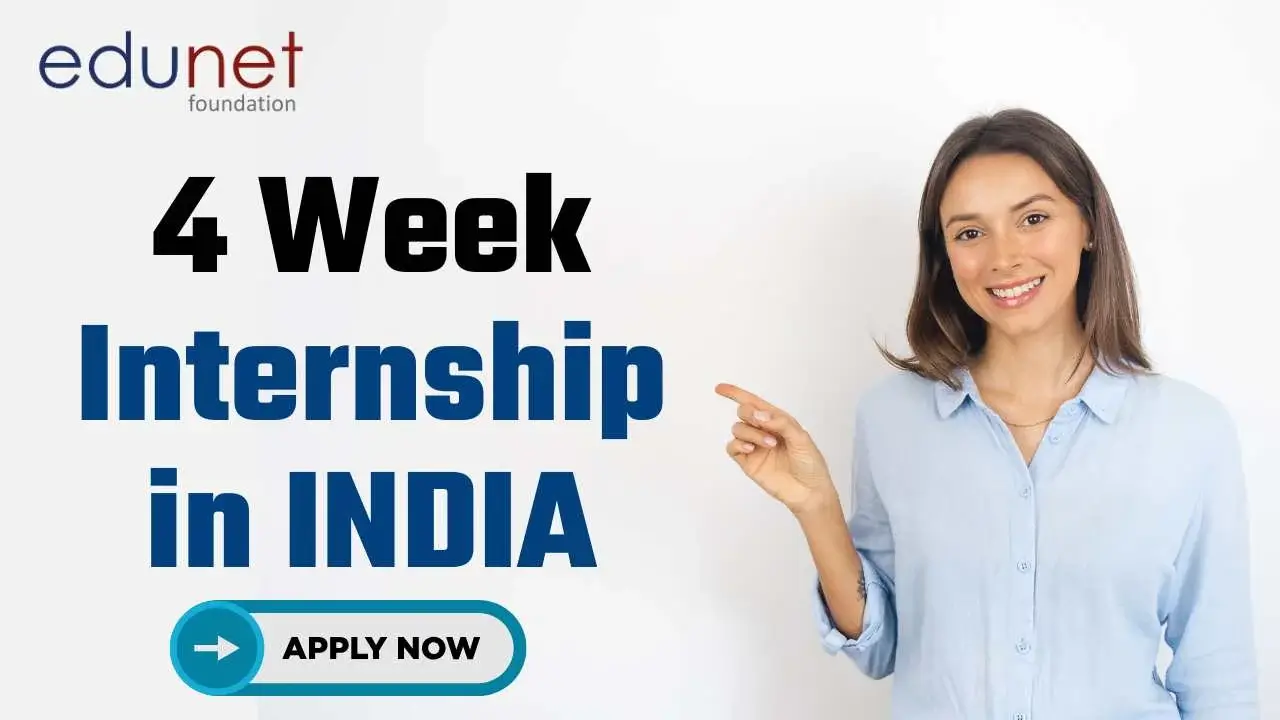 Edunet Foundation 4 Week Internship