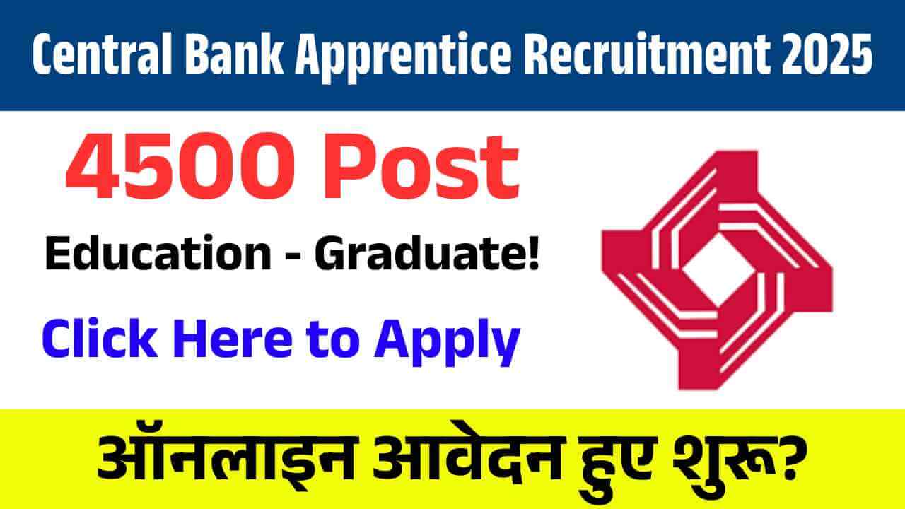 Central Bank Apprentice Recruitment 2025