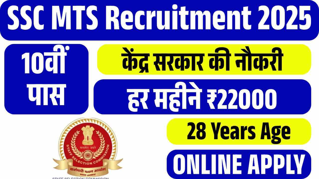 SSC MTS Recruitment 2025